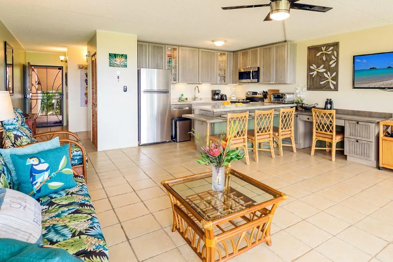 Apartment Beautiful 1Br Condo At Kihei Ali'I Kai, South Kihei With Ocean Views, Wi-Fi, Split Ac, Parking